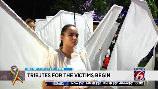 Family, friends remember loved ones killed one year ago