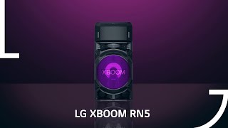 Minicomponente LG XBOOM RN5 | Todo en uno para tener la mejor fiesta