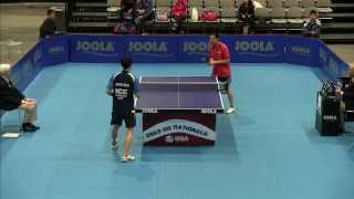 2013 US Table Tennis National Championships - Quarterfinals - Table 2 - Day 2 Evening Session