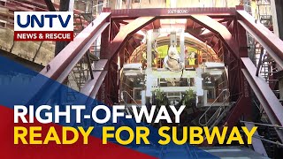 55% right of way issue for Metro Manila Subway Project settled - DOTr