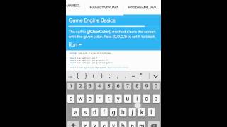 AIDE IDE lessons (libGDX) java ep2