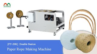 Sustainable Packaging Solutions with Eco-Friendly Paper Rope Machine