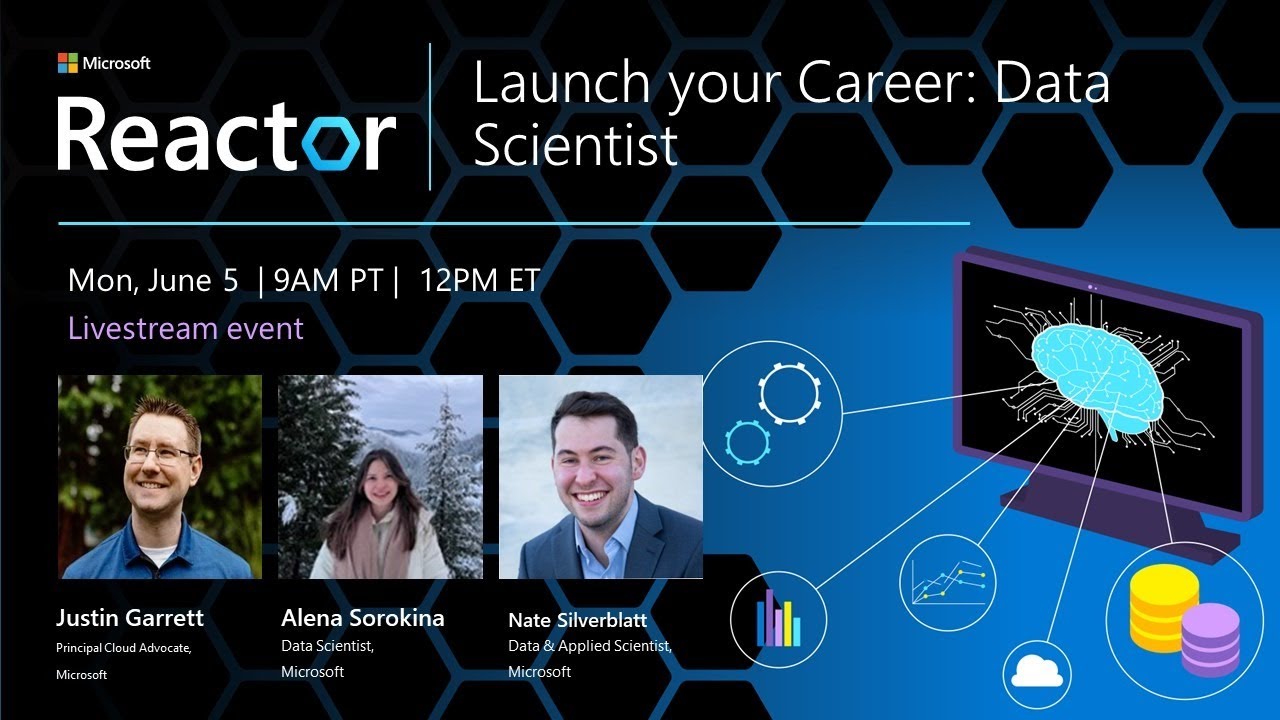 Launch Your Career Data Scientist Am Youtube