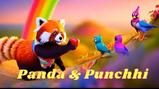 Panda \u0026 Punchhi  | पांडा और पुंछी | kid's cartoon | Hindi Story