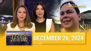 Agenda | December 26, 2024