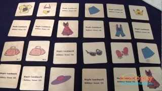 Dress Up Memory Tile Game from Maple Landmark