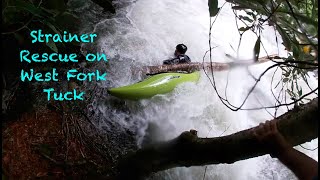 Class 4 Whitewater Rescue (strainer entrapment/pin)