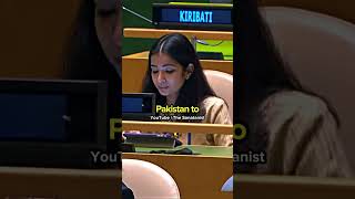When IFS Sneha Dubey lambasted Pakistan at UNGA #india #politics #news #upsc #motivation