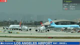 🔭 Live Watching Planes ✈️  At Los Angeles Airport (LAX) | Live ATC 📻