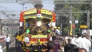 158 year old Steam Locomotive : EIR 21 Heritage Run, Chennai.