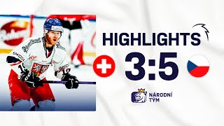 SESTŘIH: Švýcarsko vs. Česko 3:5 | BEIJER HOCKEY GAMES | 11. 2. 2024