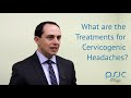 cervicogenic headache treatments