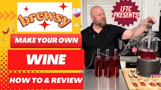 Brewsy: Make Your Own Wine In A Few Easy Steps!