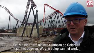 Attractiepark Slagharen krijgt een nieuwe achtbaan