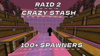 Donut SMP Base Raid 2 STASH 100+ SPAWNERS