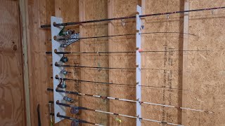 day 4 of full time on YouTube, Making custom fishing pole holders