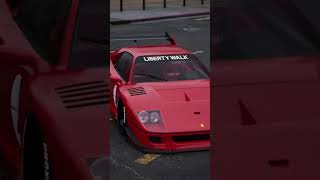 2023年1月13日東京オートサロン会場にてLIBERTY WALK F40 発表libertywalk代理店 FIVEX LABO #f40 #lbwk #ferarri