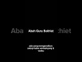 Abah Guru Bakhiet #trending #youtube #shorts #short #viral #youtubeshorts #ytshorts #shortvideo