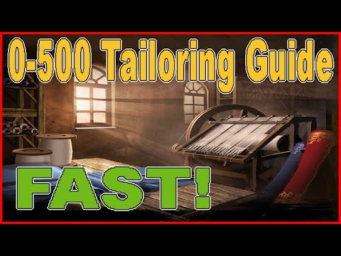 Guild Wars 2 0 – 500 FAST TAILORING GUIDE GW2 2022