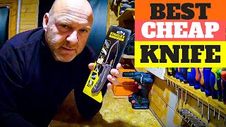 Best Cheap Folding Knife Review | Stanley Fatmax FMHT0 10312