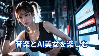 【少し動くAI美女】アクション映画のヒロイン？Action movie heroine?动作片女主角？¿Heroína de película de acción?액션 영화의 여주인공?＃かわいい