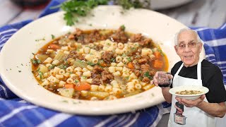 Lentil Soup with Spicy Sausage by Pasquale Sciarappa