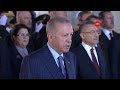 the 29th october turkish republic day ceremony recep tayyip erdoğan in anıtkabir.