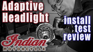 INDIAN ADAPTIVE HEADLIGHT REVIEW AND TEST - Watch this before you buy!