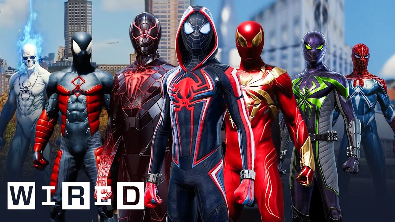 Every Spider-Man Suit From Marvel's Spider-Man: Miles Morales & Spider ...