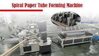 Spiral Paper Tube Winding Machine, Paper Core Rolling Machine