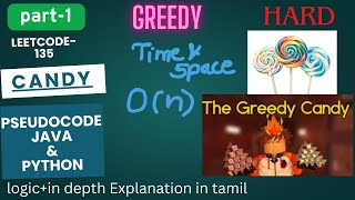 Candy |Greedy problem in Tamil| Leetcode-135|DSA