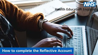 How to complete the Reflective Account