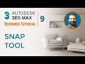 Snap Tool | 3ds Max Tutorial #9