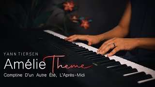 Amélie Theme (PIANO) - Comptine d’un autre été | Yann Tiersen | Soft Piano for Relaxation