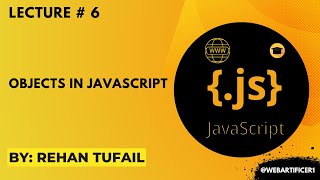 JavaScript Objects tutorial in Urdu/ Hindi