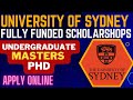 The University of Sydney International Scholarships 2023 - 24 | Apply Online. #skylinkglobaltravel