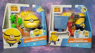 Despicable Me 4 Minions Crash and Roll Mega Minion Jerry! Launch and Blast Mega Minion Mel!