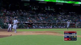 MIL@ARI: Wilkins drives a two-run double to right