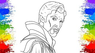 🌟 Doctor Strange in the Multiverse of Madness Coloring Page 🌟