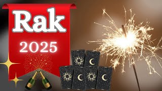 RAK ♋️ Co przyniesie Wam rok 2025?🎉Prognoza kart Tarota🔮Czas by otworzyć się na wsparcie od innych✨