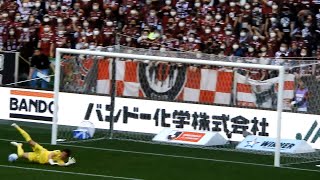 2023年3月11日 ヴィッセル神戸vs浦和レッズ  西川ナイスセーブ