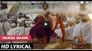 bahubali 2 hd video Hamsa Naava Song