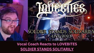 Our Ladies of Metal Melt Our Faces! LOVEBITES - Soldier Stands Solitarily - Vocal Coach Reacts