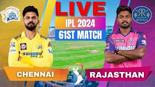 🔴 Live IPL: Chennai Super Kings vs Rajasthan Royals | CSK vs RR | IPL Live Scores & Commentary