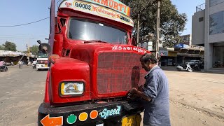 TATA ka Itna purana truck dekh kar aaya Maja 🥹| 5525 truck ka ho gaya accident cabin ka bura hal 😣