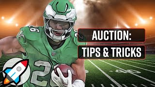 Tips & Tricks to Dominate Your Auction Draft in 2025! [Fantasy Football Auction Draft]