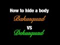 •how to hide a body• bakusquad vs dekusquad mha bnha skit inspired