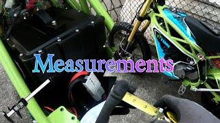 TimeEt Electric Motocycle measurements