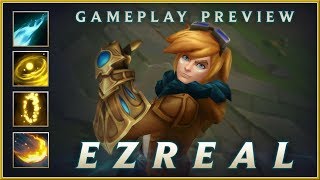 LEAGUE OF LEGENDS - NEW Ezreal Gameplay Spotlight Preview Trailer (2018) HD