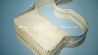 Introducing New Recycled Sling Bags -100% recyclable, 100% washable, 100% beautiful.